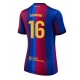 Barcelona Rodri Hernandez #16 Replike Domaci Dres za Ženska 2026-27 Kratak Rukav